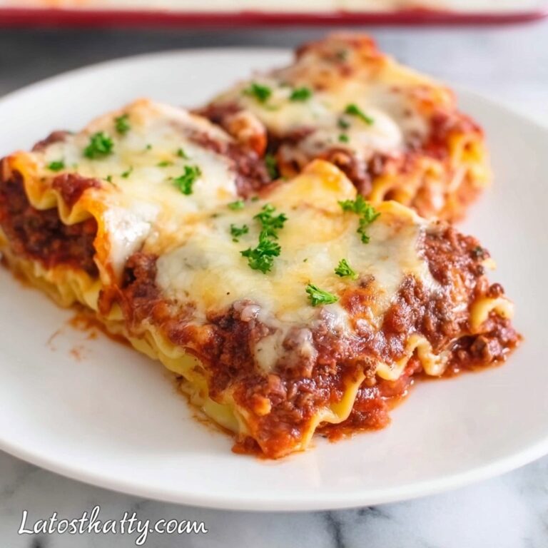 Lasagna Roll-Ups Recipe