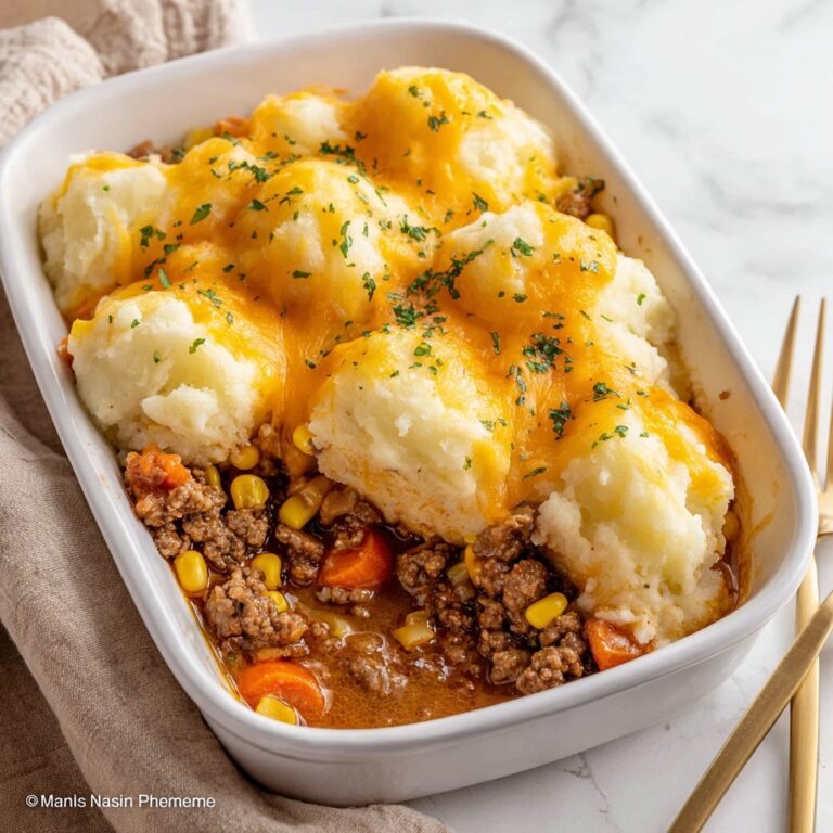 Shepherd’s Pie Tater Tot Casserole Recipe