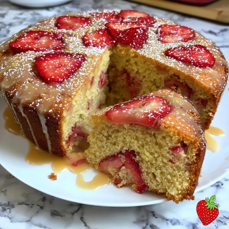 Strawberry Honeybun Cake Recipe