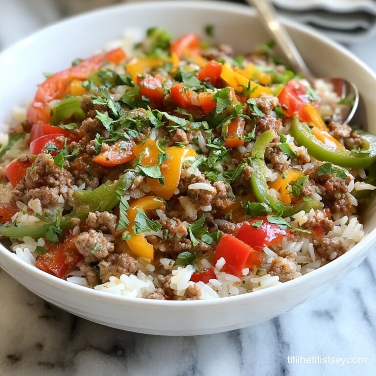 Unstuffed Pepper Skillet: 5 Reasons to Fall in Love Recipe