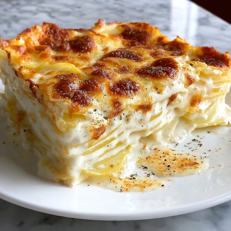 Cheesy Potato Gratin: 5 Layers of Comforting Delight Recipe