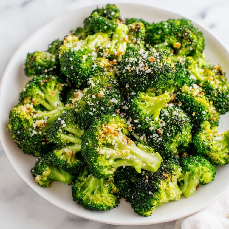 Parmesan Roasted Broccoli: 5 Steps to Cheesy Perfection Recipe