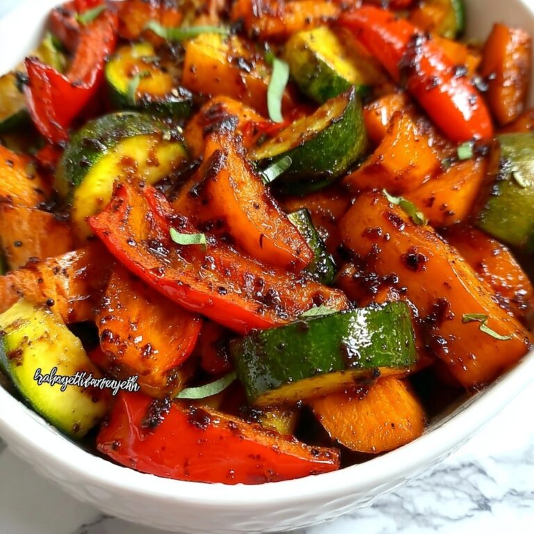 Balsamic Roasted Vegetables Recipe