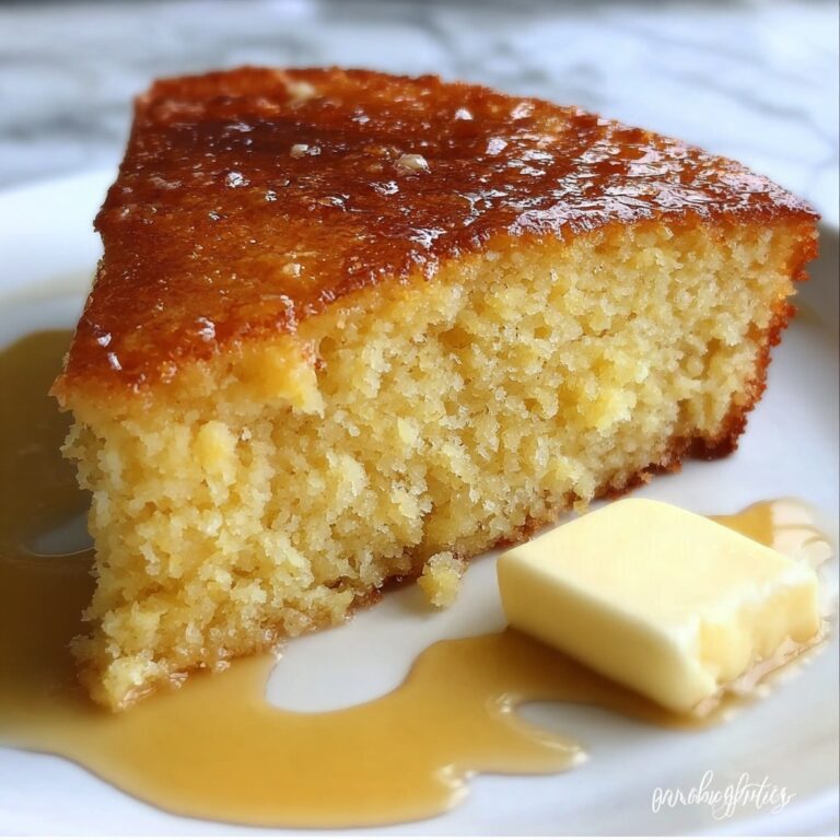 Honey Butter Cornbread Recipe
