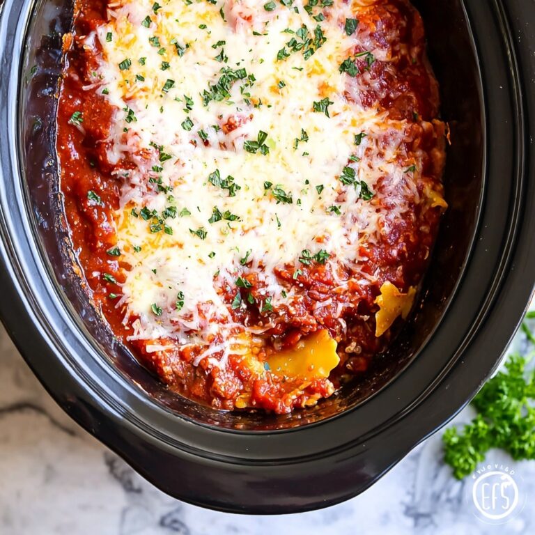 Crock Pot Cheesy Ravioli Recipe