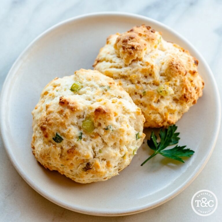 Leek and Cheese Biscuits Recipe