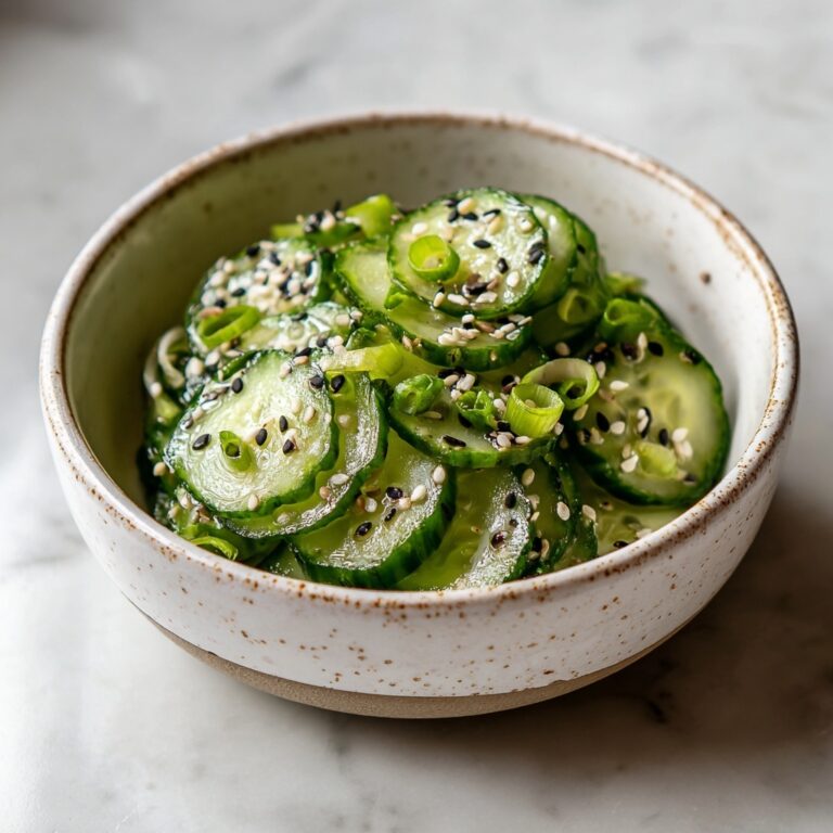 Spiral Korean Cucumber Salad Recipe
