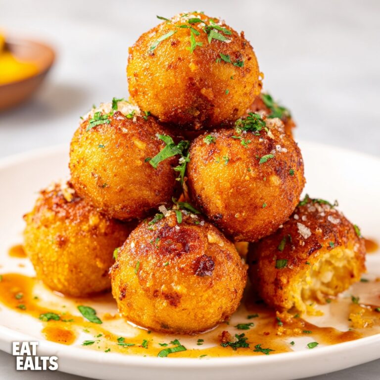 Cheesy Mashed Potato Balls Recipe