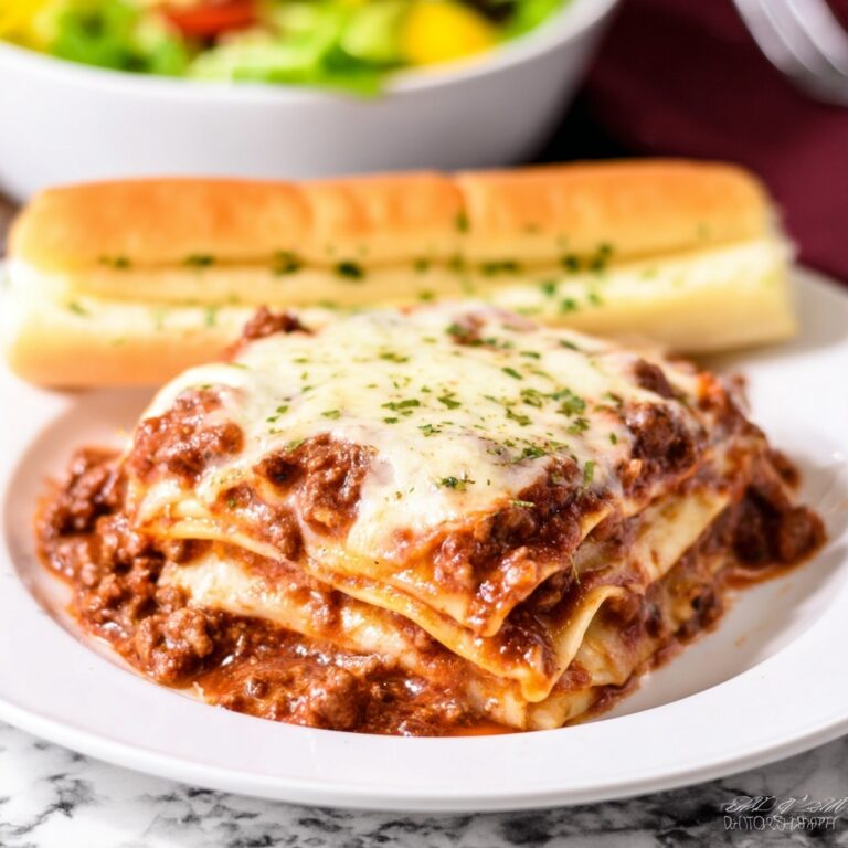 Cream Cheese Lasagna Recipe