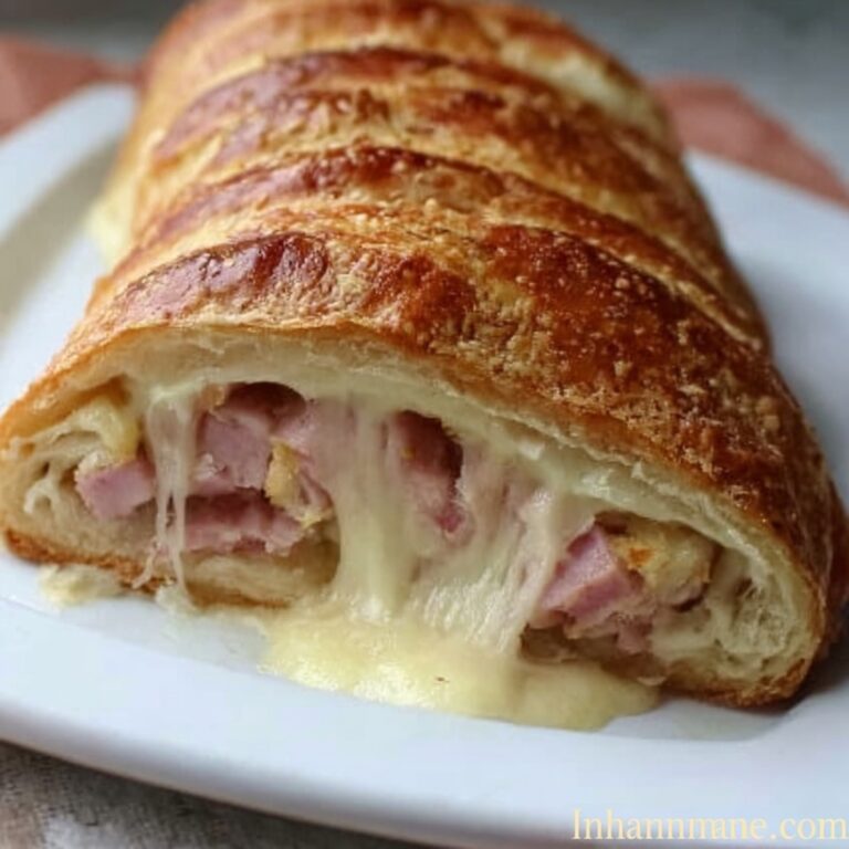 Savory Chicken Cordon Bleu Stromboli Recipe