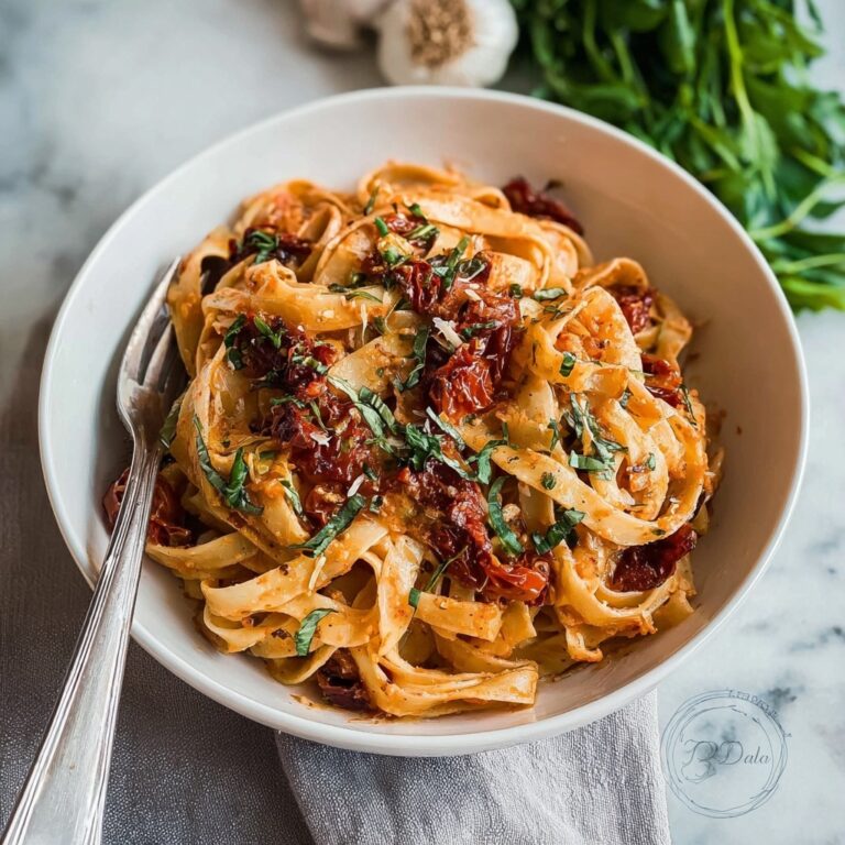 Vegan Creamy Sun-Dried Tomato Pasta Recipe