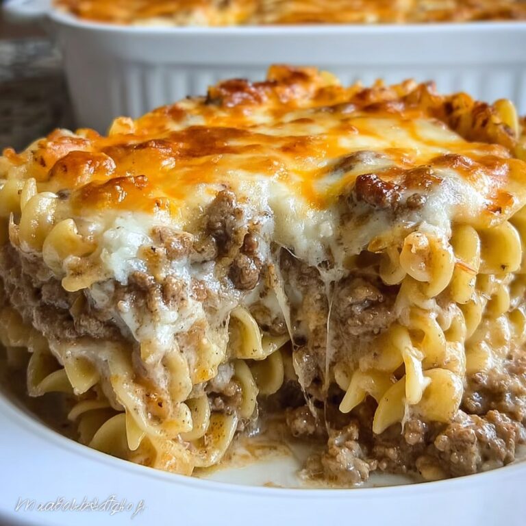 Sour Cream Beef Noodle Casserole Recipe