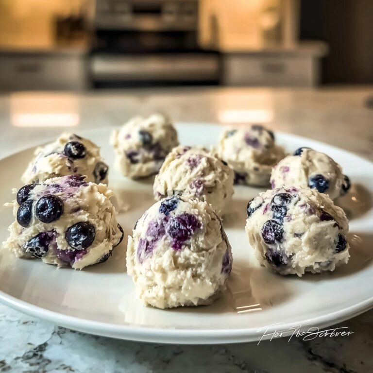 Blueberry Cheesecake Protein Bites Recipe